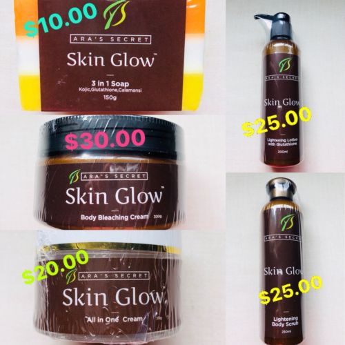 ????Ara’sSecret Whitening/Skin Glowing Products ????