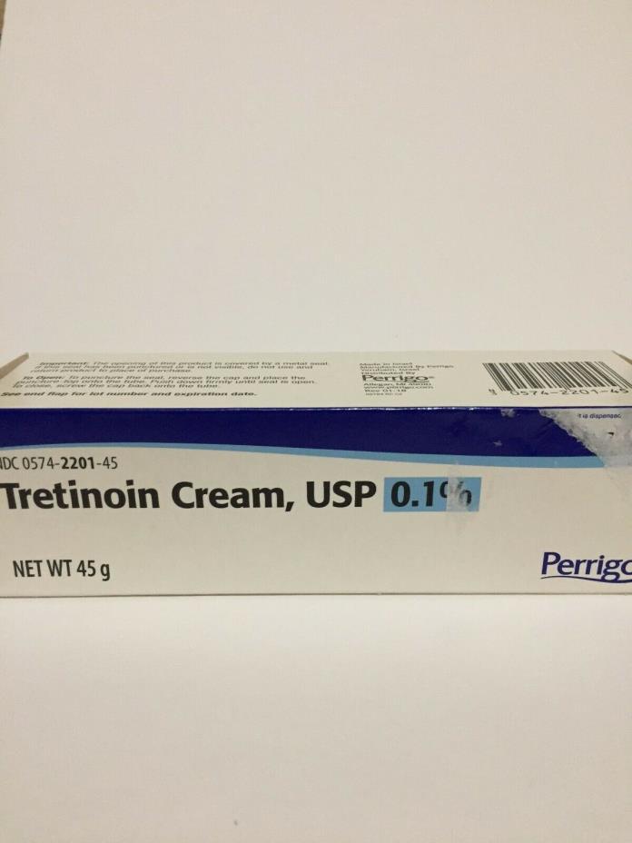 TRETlNOIN 0.1% cream 45G. Retin. Free Shipping!
