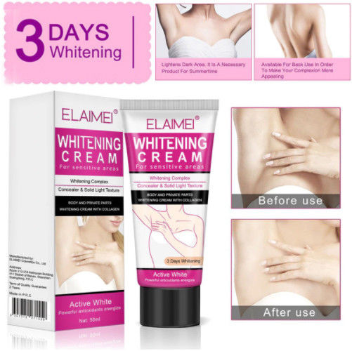 ALIVER Underarm Legs Knees Private Parts Body Whitening Cream Korean Cosmetics