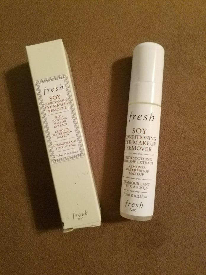 FRESH Soy Conditioning Eye Makeup Remover Travel Size 0.23 fl oz  DISCONTINUED