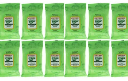 Burt's Bees  Facial Cleansing Towelettes Cucumber & Sage  10ct, 12 Packs