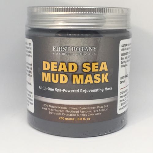 100% Natural Dead Sea Mud Mask 8.8 Oz Facial Skin Pore Acne Anti Aging Blackhead