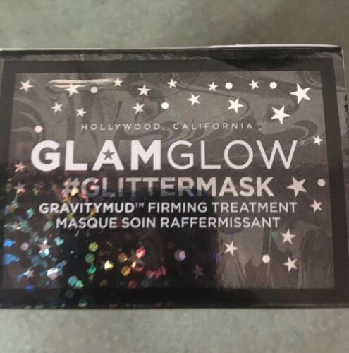 GlamGlow #GlitterMask Gravity Mud Firming Treatment Glitter Mask 1.7oz - SEALED