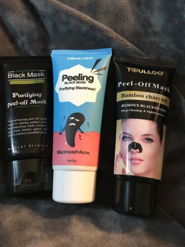 Lot Of Purifying Black Mask Peel-off Charcoal Facial Cleansing Blackhead Remover