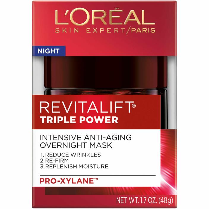 LOreal Paris Skin Care Revitalift Triple Power Intensive Overnight Mask 1.7 oz
