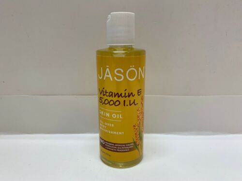 VITAMIN E SKIN OIL 5000 IU Organic Pure Natural Body Nourishment Jason 4 Oz