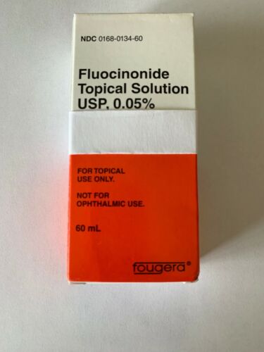 Fluocinonide Topical Solution USP 0.05 %.. 60 ML For Skin Conditions See Det