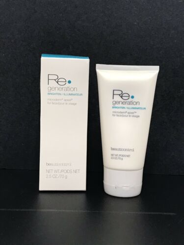 Beauticontrol Regeneration Brighten Microderm Apeel for Face 2.5 oz FULL SIZE