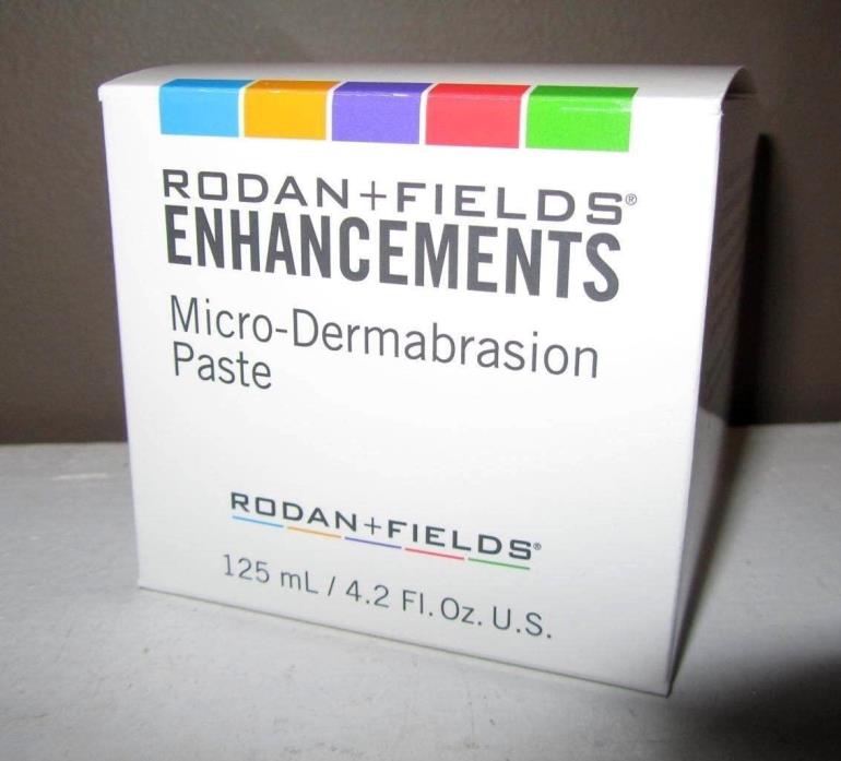 NEW Rodan + and Fields ENHANCEMENTS MicroDermabrasion Paste Jar 4.2oz
