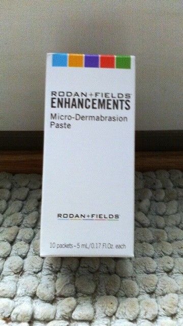 Rodan and Fields Enhancements MicroDermabrasion Paste 10 Packets 5ml each