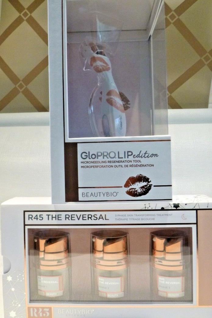 Beauty Bioscience GloPRO Lip Edition AND Bioscience R45 Reversal Set NIB