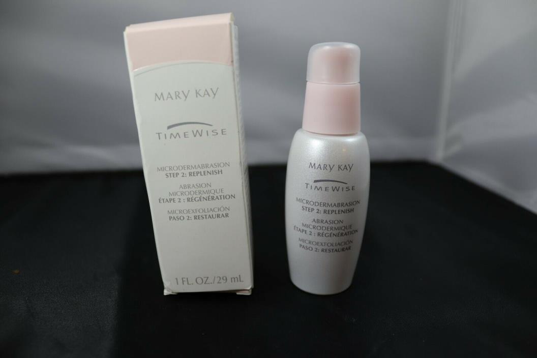 Mary Kay TIMEWISE 519400 Microdermabrasion Step 2 Replenish 1 oz 29 ml NEW NIB