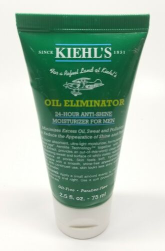 Kiehl's Oil Eliminator 24 Hour Anti-Shine Moisturizer for Man 2.5oz/75 ml NEW