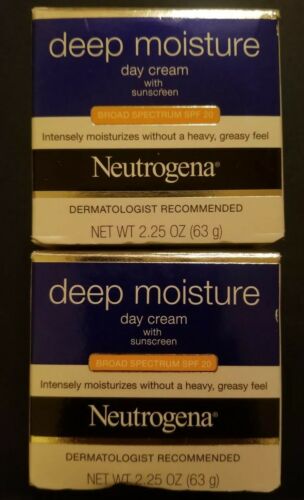Neutrogena Deep Moisture Day Cream, SPF 20. EXP 3/19
