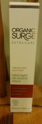 NIB ORGANIC SURGE Ultra-Light Oil Control Lotion 1.66 Oz Timeless Skin Solutions