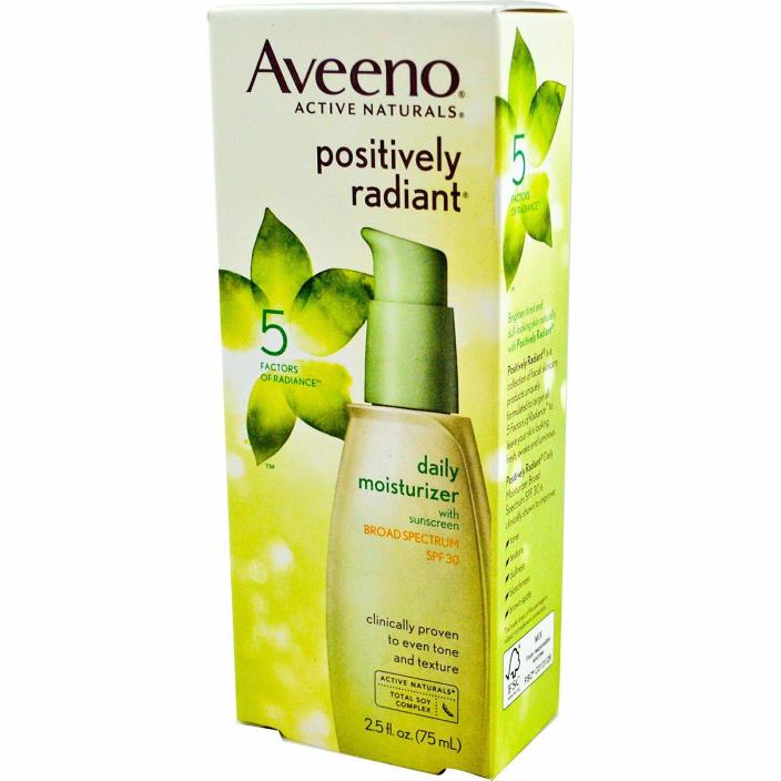 Aveeno Active Naturals Positively Radiant Daily Moisturizer SPF 30 2.5 oz.
