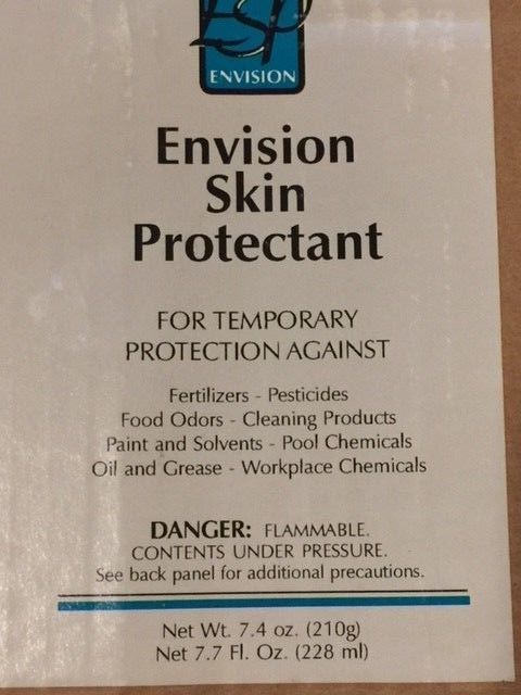 Envision Skin Protectant ESP Protects against irratation of multiple items READ!
