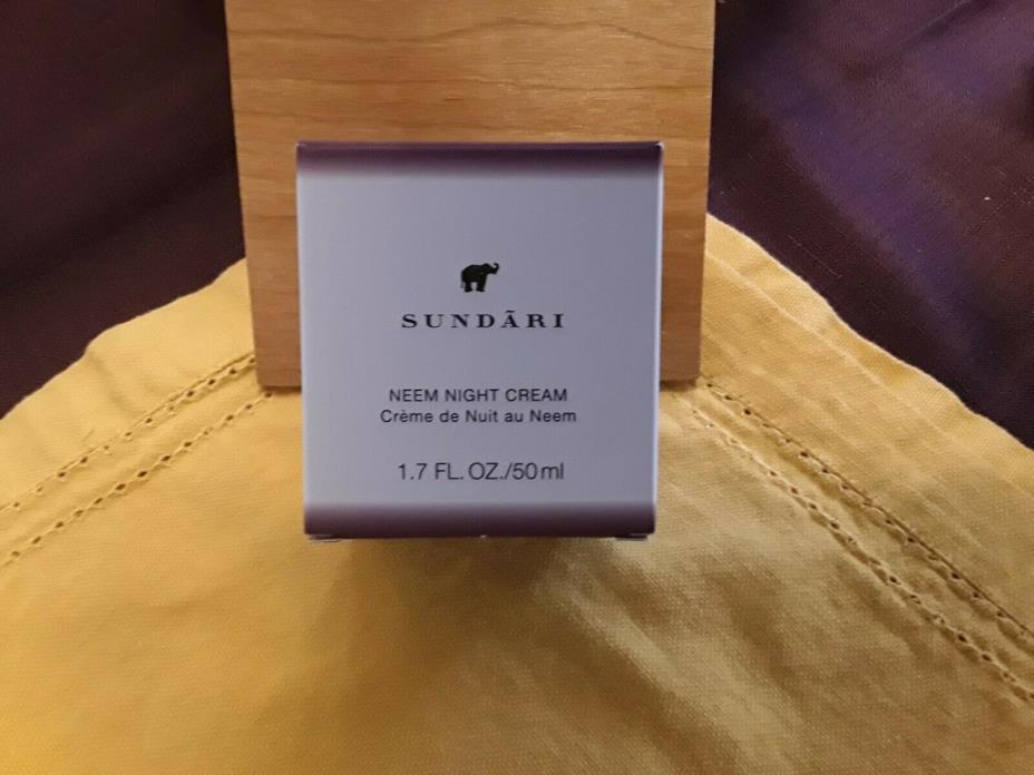 *NEW* Sundari neem Night Cream 1.7oz/50ml  New in Box