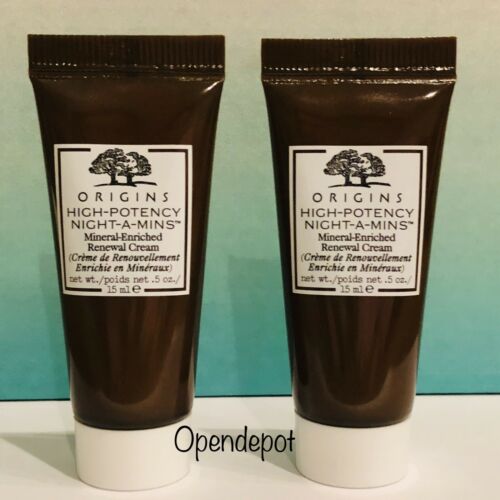 NEW Origins High Potency Night-A-Mins Mineral Enriched Renewal Cream 1oz TOTAL