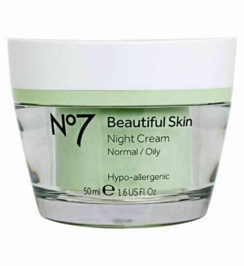 No7 Beautiful Skin Night Cream for Normal / Oily Skin 50ml