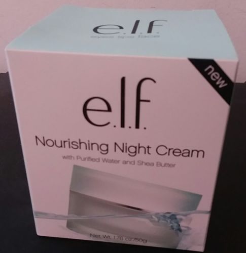 Elf Nourishing Night Cream Net Wt 1.76 oz