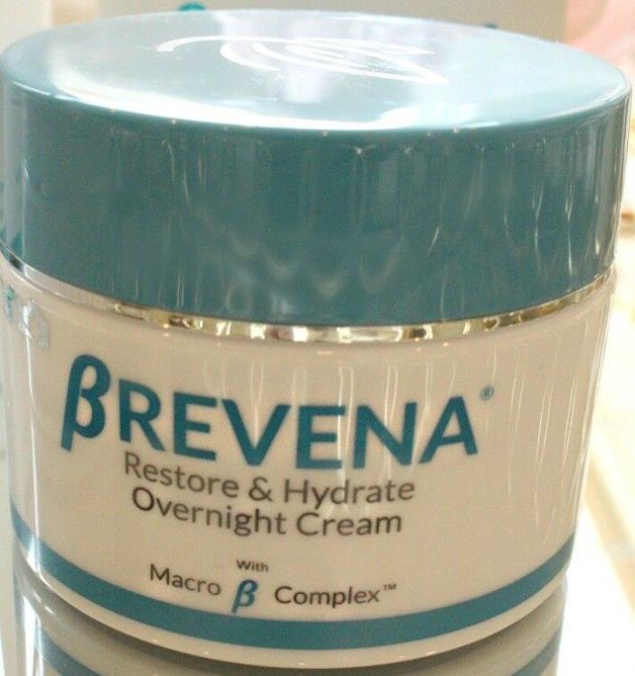 BREVENA Restore and Hydrate Overnight Cream 2 oz Sealed NIB Free Shipping