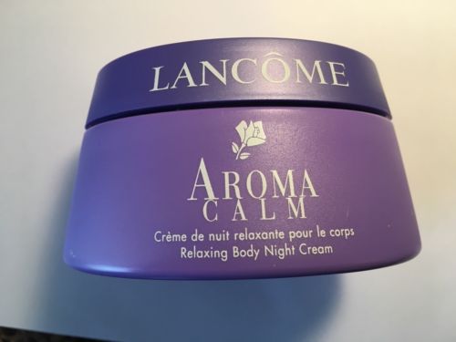 Lancome Aroma Calm Relaxing Body Night Cream For Women 6.7 oz New In Box Sealed