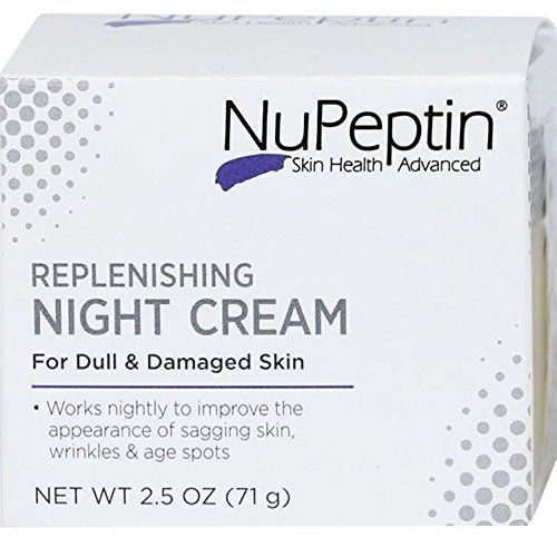 NuPeptin Replenishing Night Cream For Dull & Damaged Skin 2.5 Oz