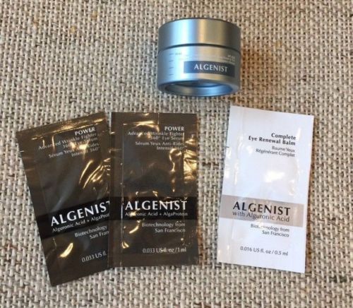 ALGENIST Absolute Hydration Sleeping Pack, Wrinkle Fighter, Eye Renewal Balm NEW