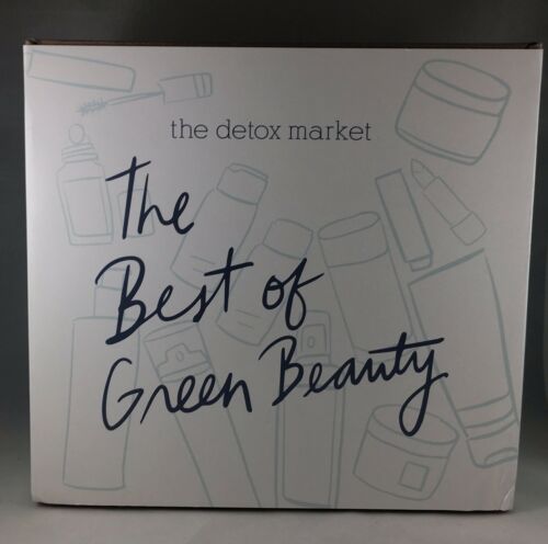 The Detox Market THE BEST OF GREEN BEAUTY BOX Limited Edition 10+ Products NIB