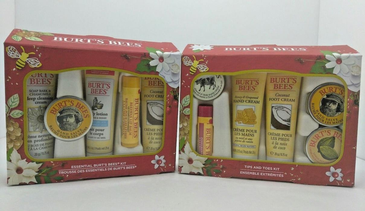 Essential BURT'S BEES Ultimate Travel Size Gift Set -- AMAZING DEAL - GREAT GIFT