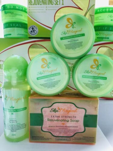 SKIN MAGICAL REJUVENATING SET NO.1 ORIGINAL PRODUCT APPROVED BY: FDA, HALAL NEW!