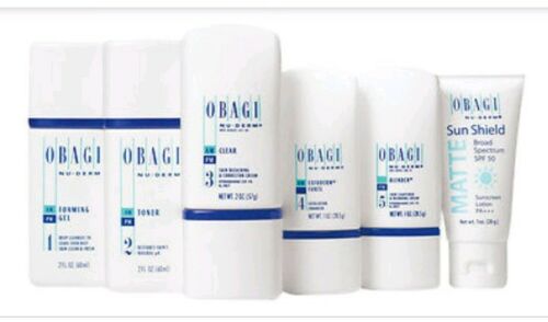 Obagi NuDerm Skin Transformation Trial Kit 6 Item Normal to Oily Skin Clear 3 A7