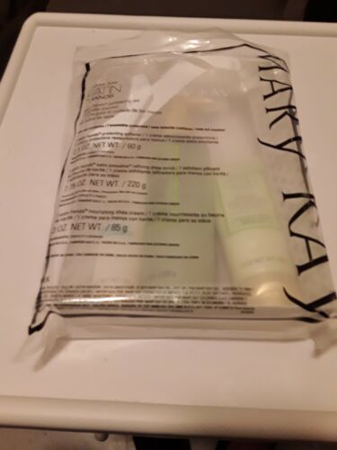 New Mary Kay Satin Hands Pampering Set-White Tea & Citrus. FULL SIZE Free Ship