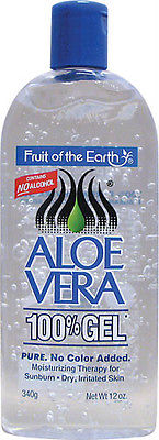 Fruit Of The Earth Aloe Vera 100% Gel 12 Oz