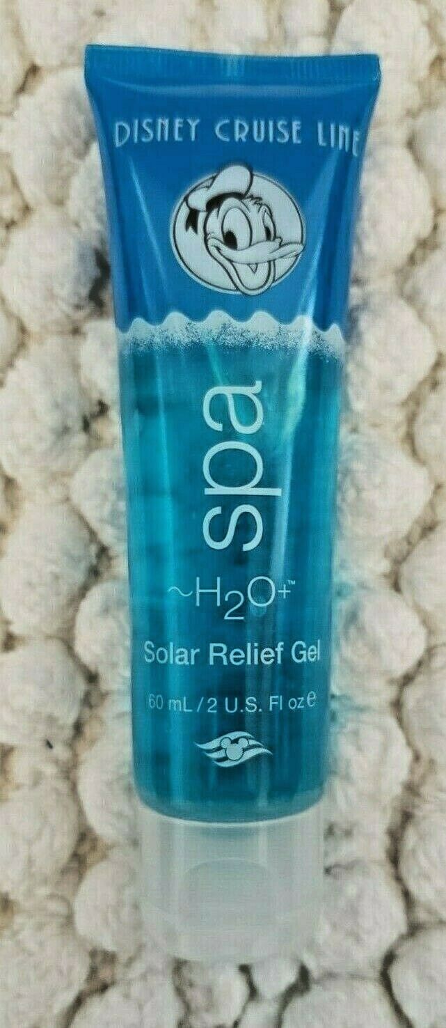 Disney Cruise Line Solar Relief Gel 2oz H2O Plus After Sun Cooling Spa Gel New