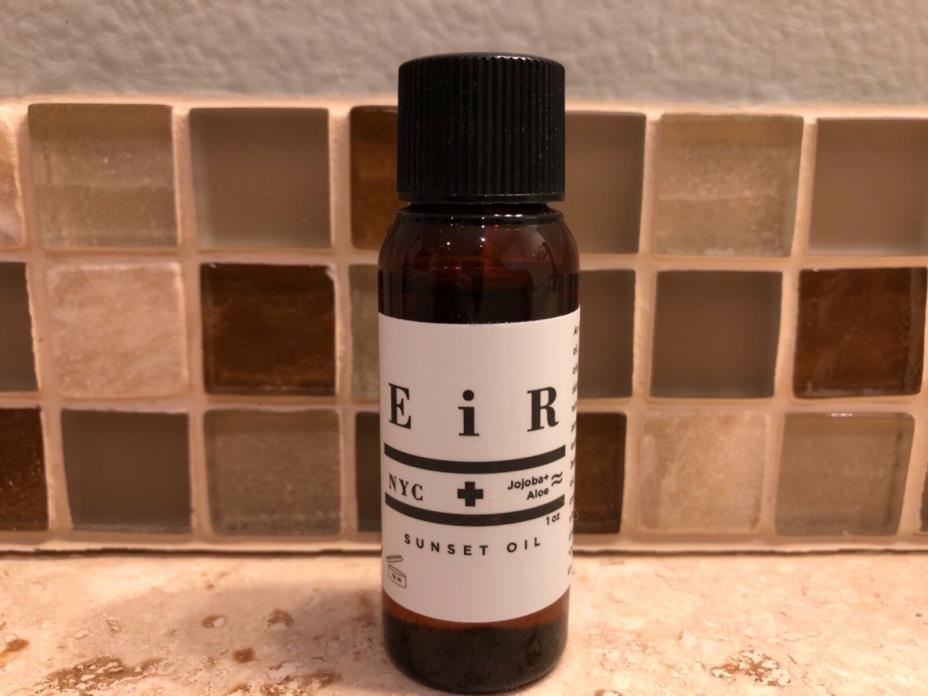 NEW EiR NYC Sunset Oil Jojoba + Aloe 1 oz Ounce Sample Size