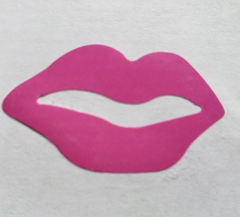 200 PINK LIPS Tanning Bed Stickers KISS CRAFTS Tattoos  Scrapbooking FREE SHIP