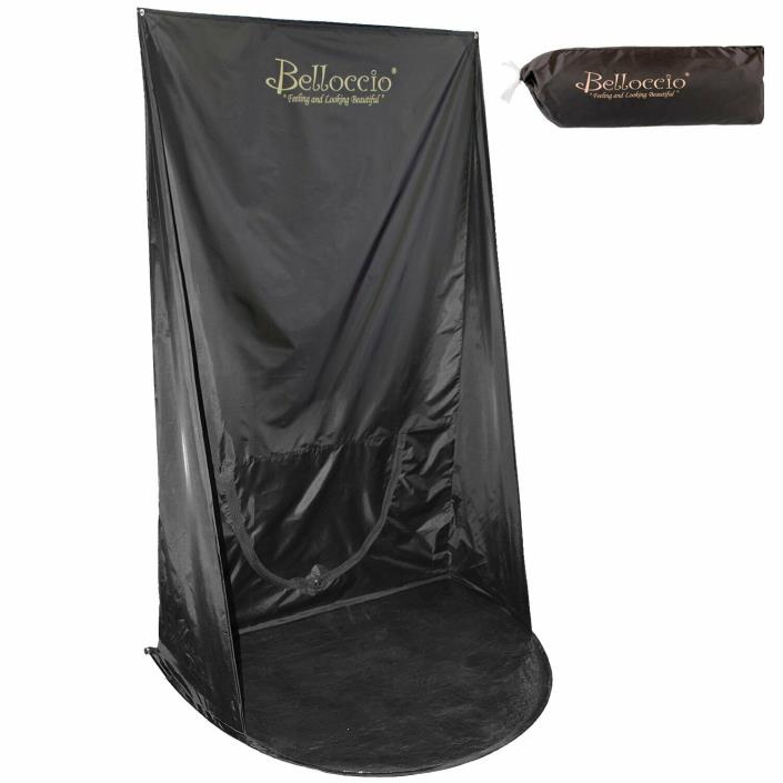Belloccio Airbrush Sunless Spray Tanning Curtain Backdrop Wall Hanging Tent Kit