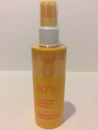 CLARINS 5.3 oz Sunscreen Care Milk-Lotion Spray SPF 50+ - New