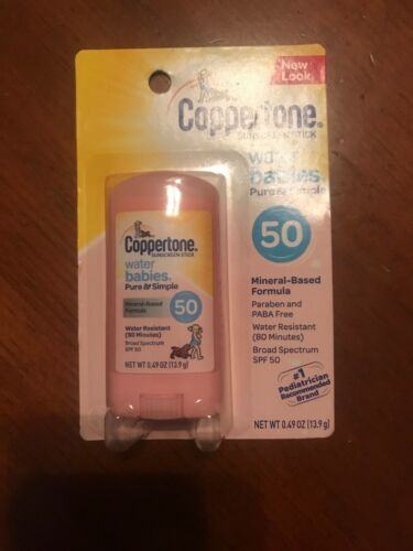 COPPERTONE SPF#50 WATERBABIES PURE & SIMPLE STICK 0.49 Ounce