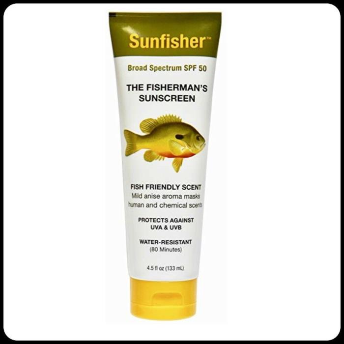 Sunfisher Broad Spectrum SPF 50 Sunscreen for Fisherman All Skin Types