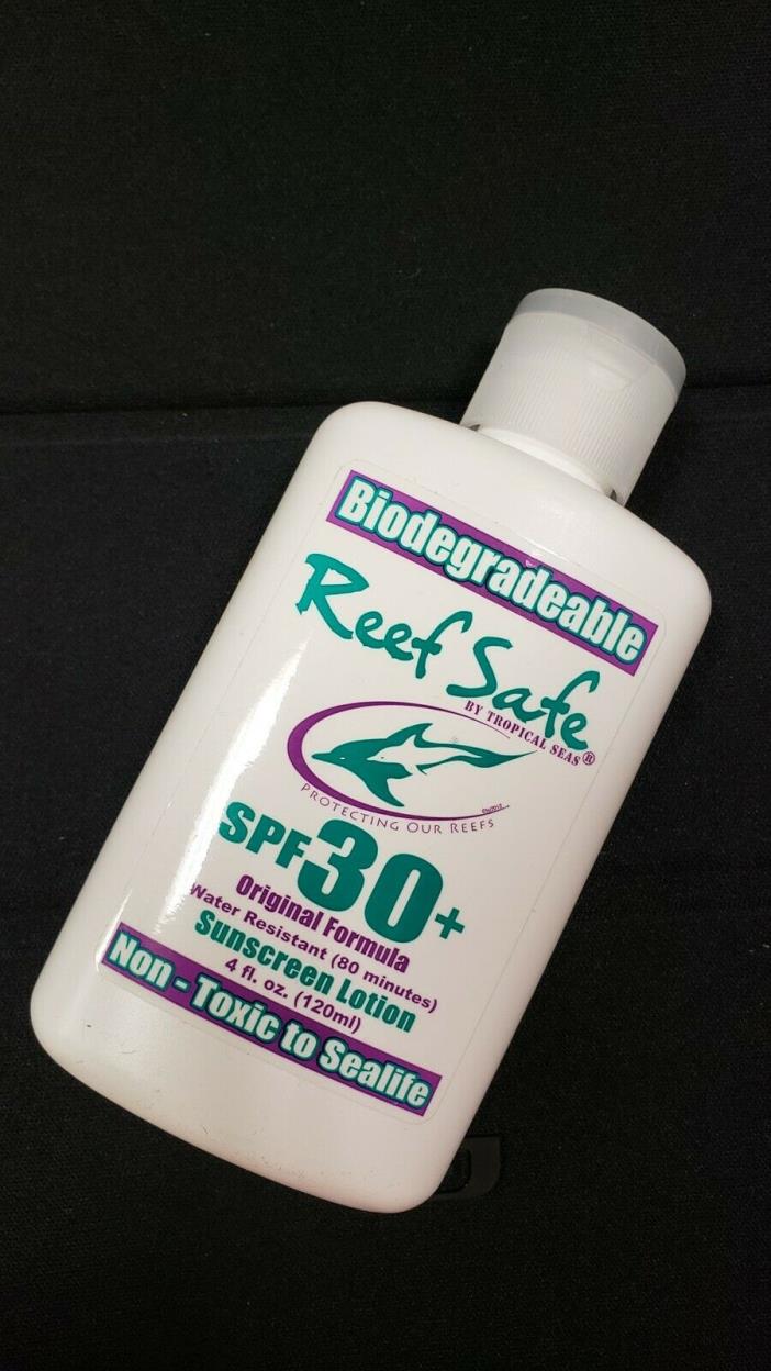 NEW - Reef Safe  Biodegradable Sunscreen Lotion- SPF 30+ - 4oz