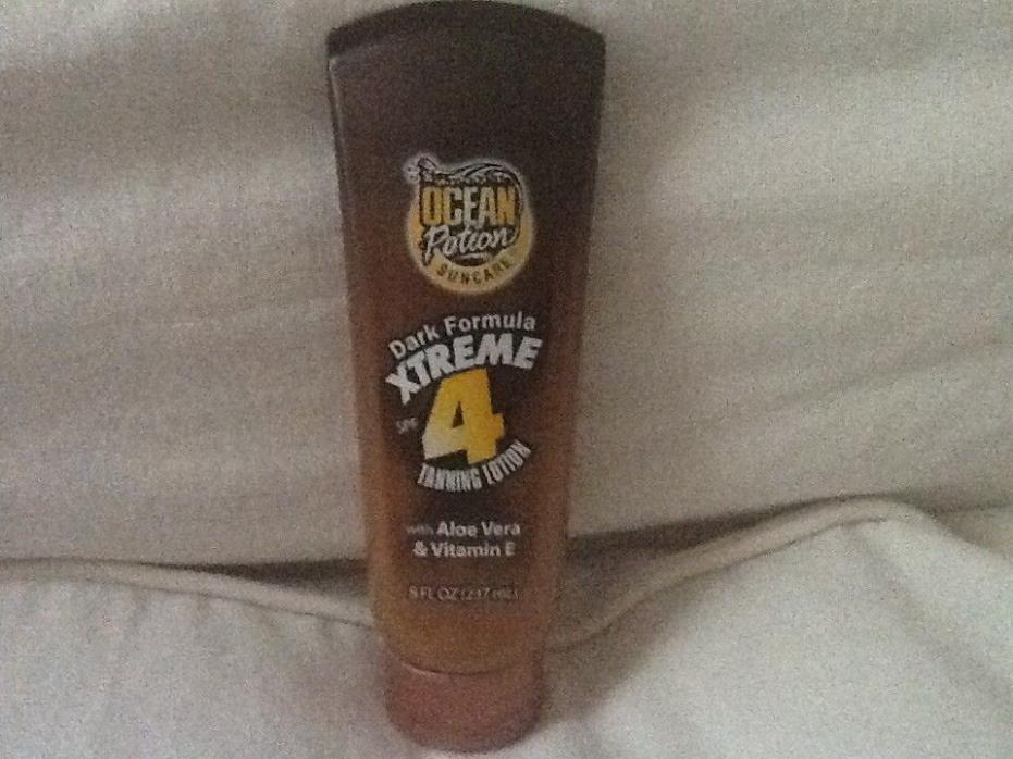 Ocean Potion Dark Formula XTREME Tanning Lotion SPF 4 Aloe vera & vitamin e