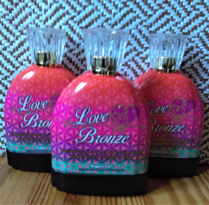 Supre Love Bronze Dark Bronzing Serum Tanning Lotion Lot