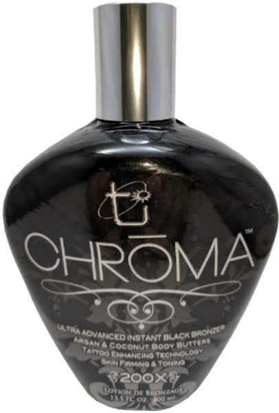 Tan Inc Brown Sugar Chroma Instant Black Bronzer Indoor Tanning Bed Lotion 