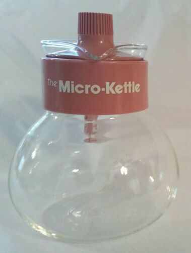 Vintage Gemco The Micro-Kettle Microwave Tea Kettle Coffee Pot Pink Made in USA