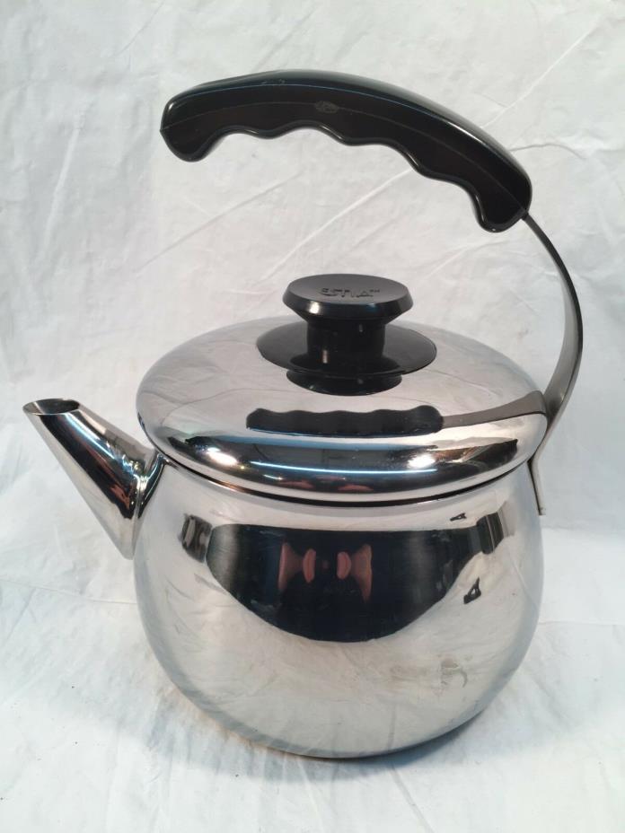 Vintage ESTIA GOURMET Tea Kettle 18-8 Stainless Steel
