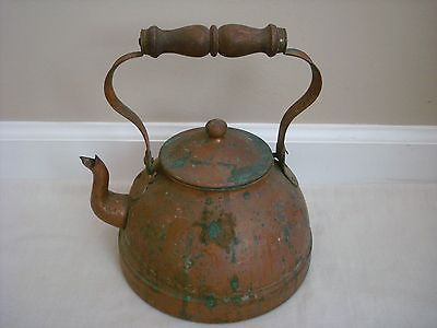 Vintage Tea Kettle Copper Pot Tagus R 52 R52 Made in Portugal