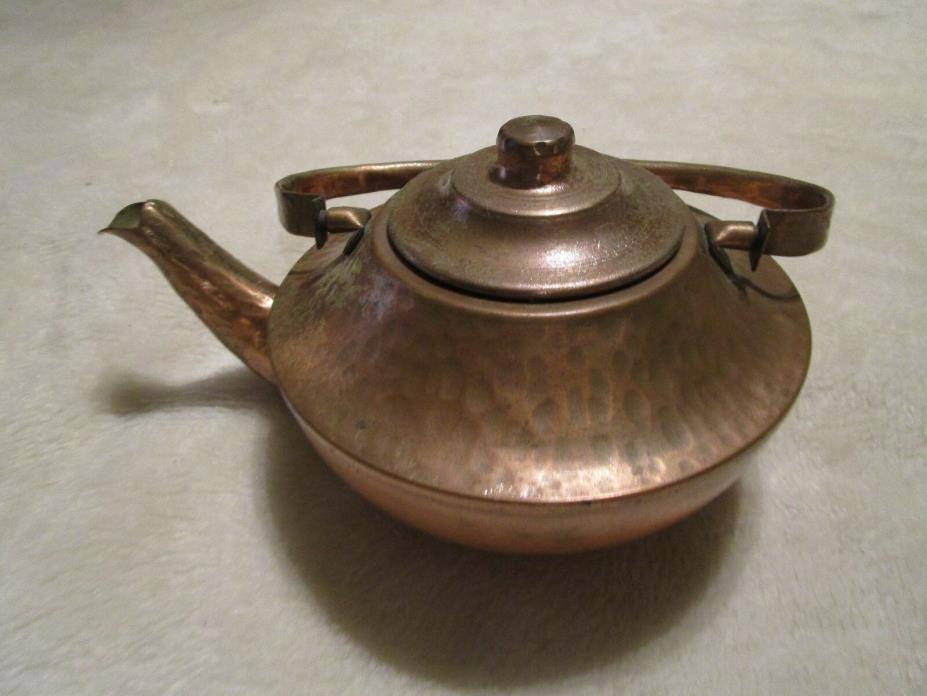 Vintage Copper Teapot Tea Kettle